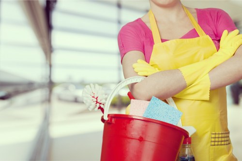 Leather sofa cleaning and conditioning in Acton home