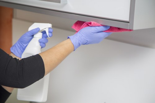 Professional cleaning after construction in Acton for windows and surfaces